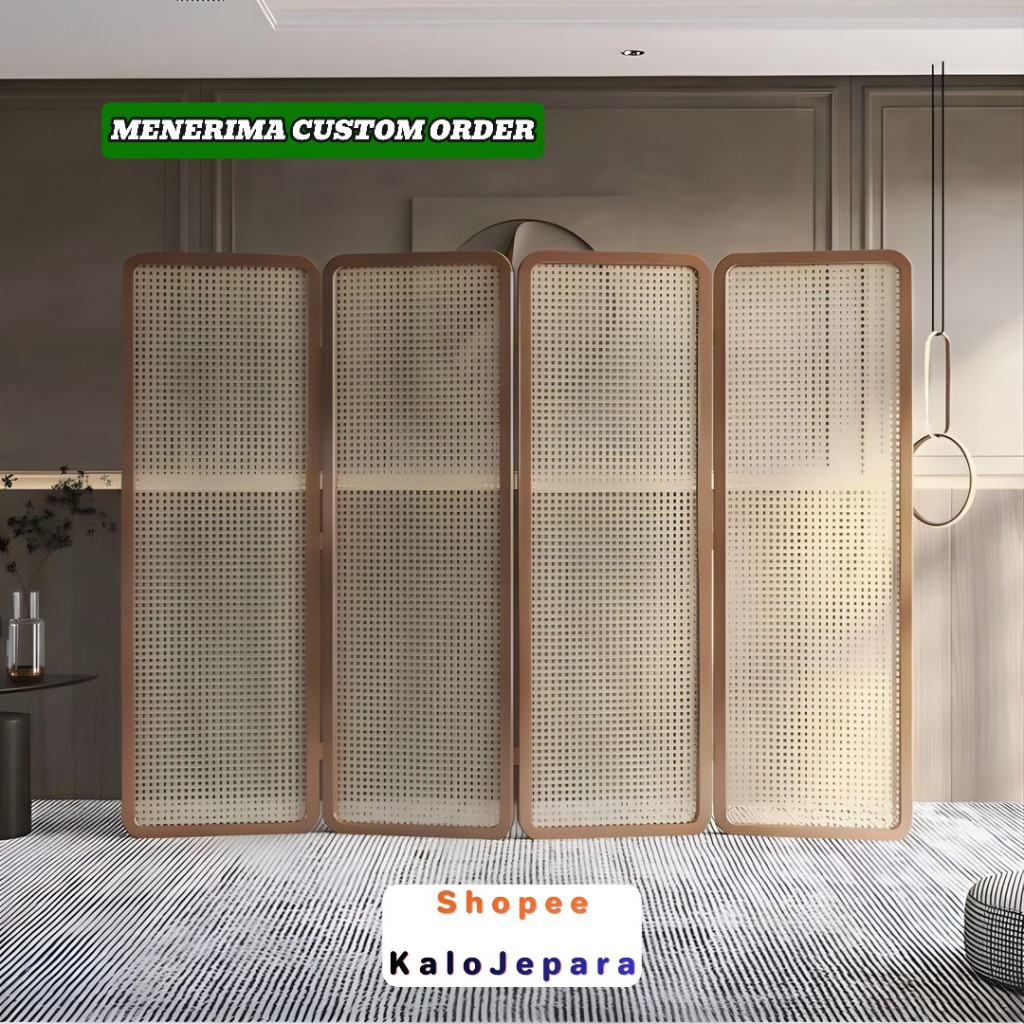 Penyekat Ruang Dapur Bisa Dikirim Ke [ Minahasa ] | Partisi Rotan | Jati Minimalis | Penyekat Ruang 