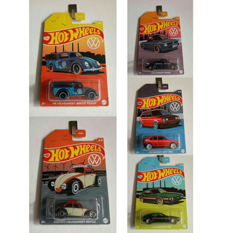 hotwheels VW SERIES diecast VW beetle