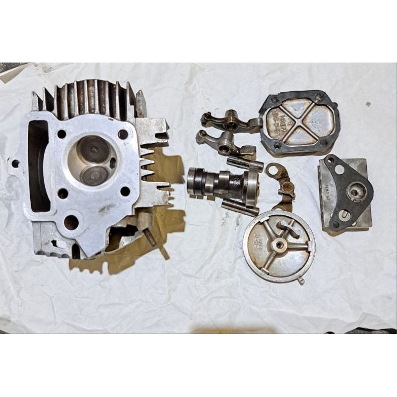 Cylinder Head Silinder Head Blok Kop Isi  Honda Astrea Grand 800 Star Prima Legenda Supra Lama Origi