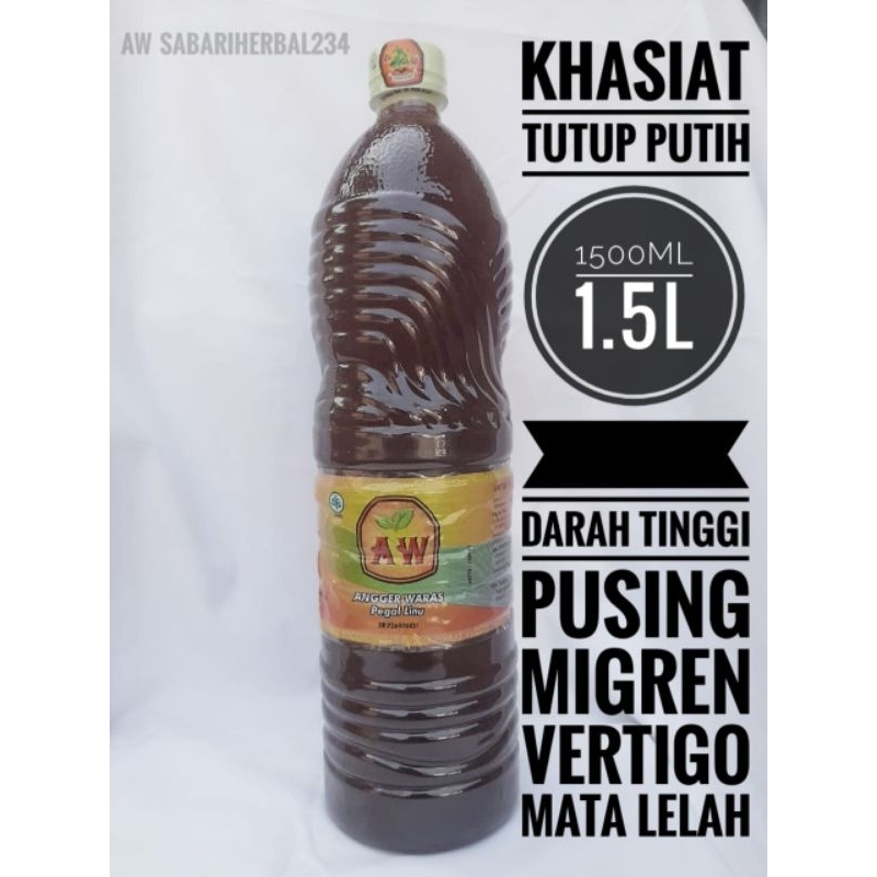 

JAMU HERBAL AW PEGEL LINU TUTUP PUTIH