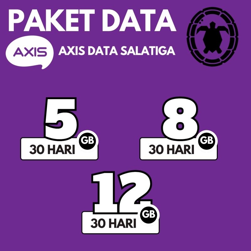 PAKET DATA KUOTA INJEKSI MURAH AXIS DATA SALATIGA BULANAN 30 HARI  24 JAM FULL LOKAL SALATIGA