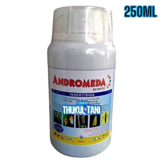 Andromeda 250ml Insektisida Racun Kontak Sistemik Abamektin Pembasmi Thrips Wereng Ulat Wereng