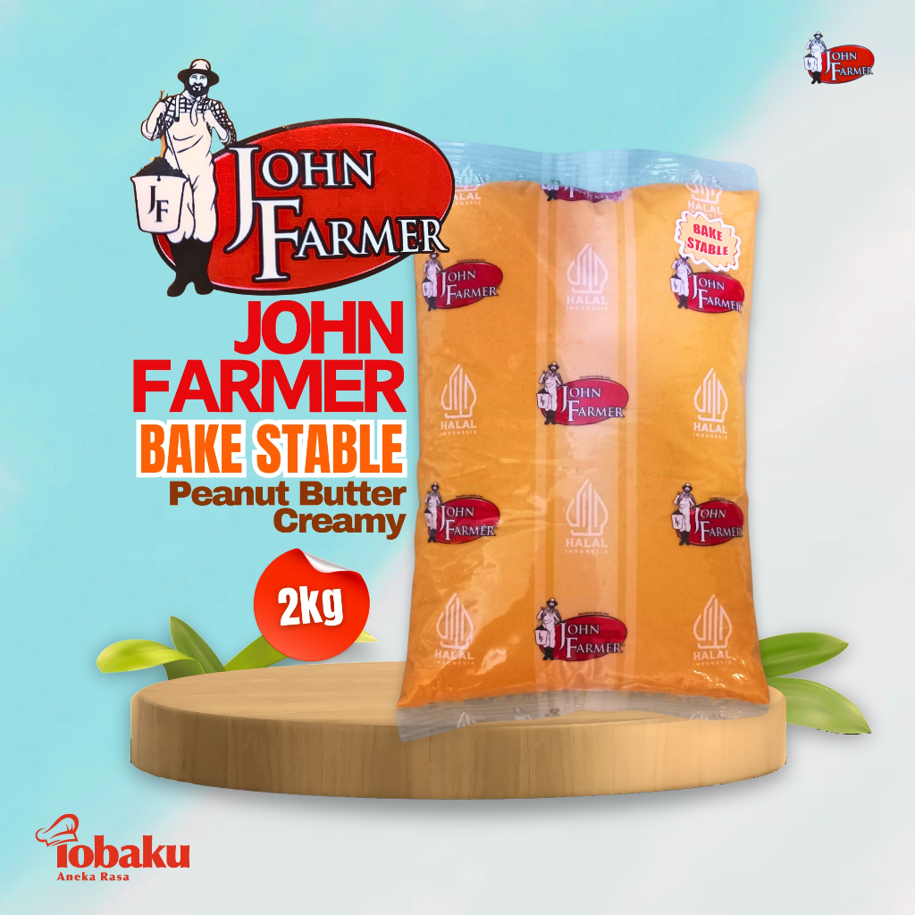 

JOHN FARMER Bake Stable Peanut Butter Creamy 2kg _