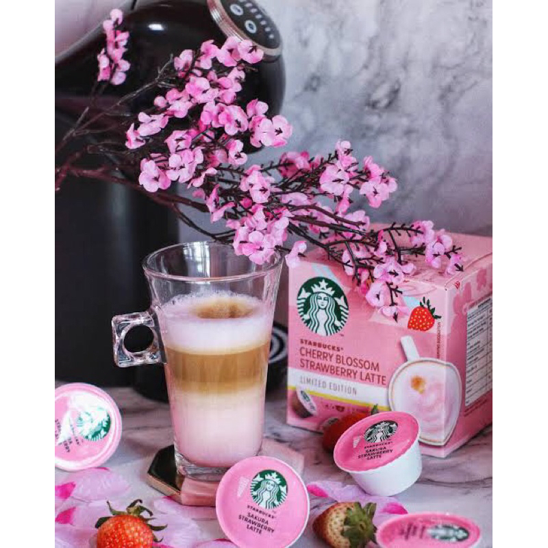 

Starbucks Cherry Blossom Strawberry Latte