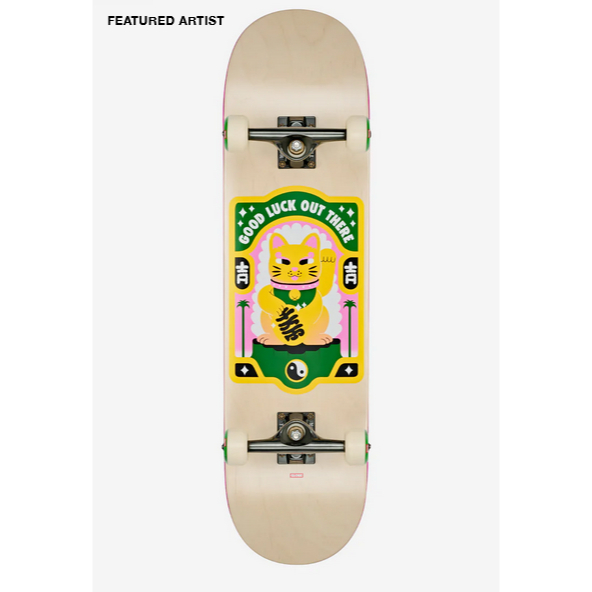 Globe G2 Maneki 8.375" Complete Skateboard - Lucky Gold / Fullset Skateboard Globe Indonesia
