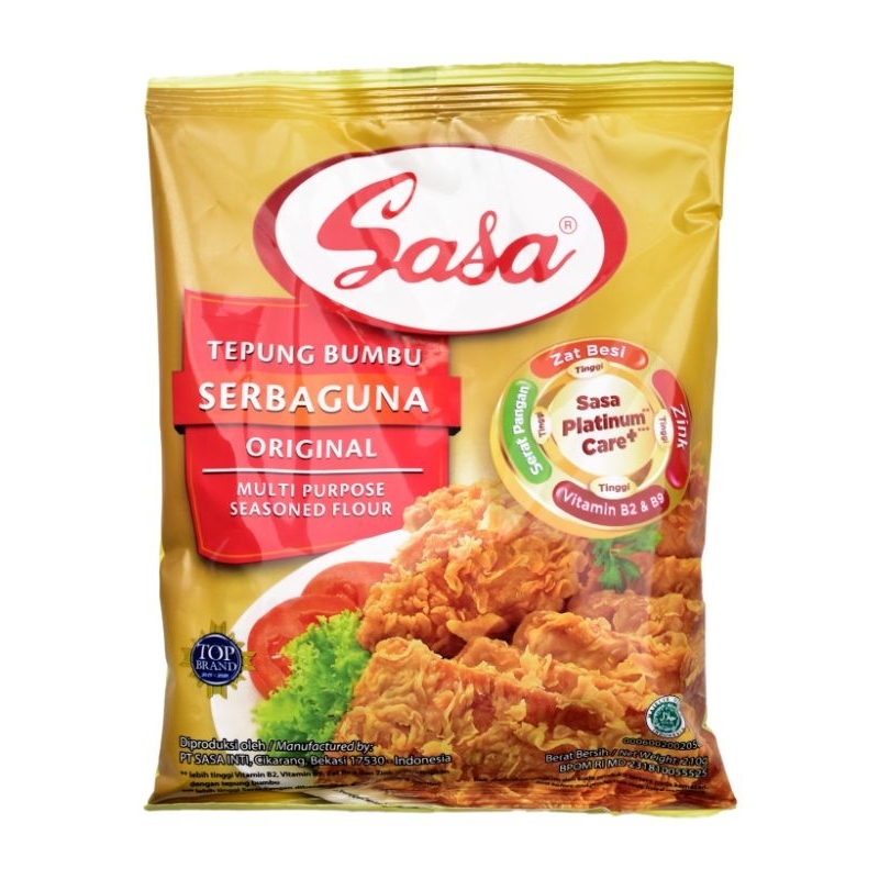 

TEPUNG BUMBU SASA SERBAGUNA ORIGINAL 200 GR