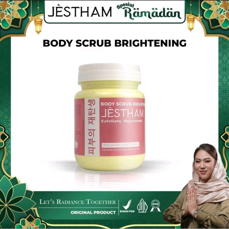 Jestham Body Scrub Brightening