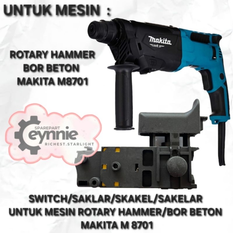 SWITCH BOR BETON M8701 MAKITA M 8701 SWITCH ROTARY HAMMER MAKITA M8701 M 8701 SAKLAR BOR BETON MAKIT