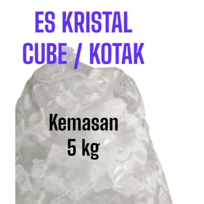 ES KRISTAL CUBE/KOTAK 5kg