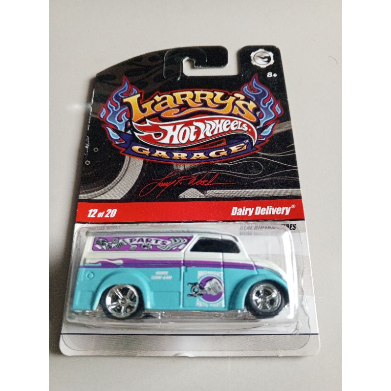 hotwheels Larry's Garage Dairy Delivery