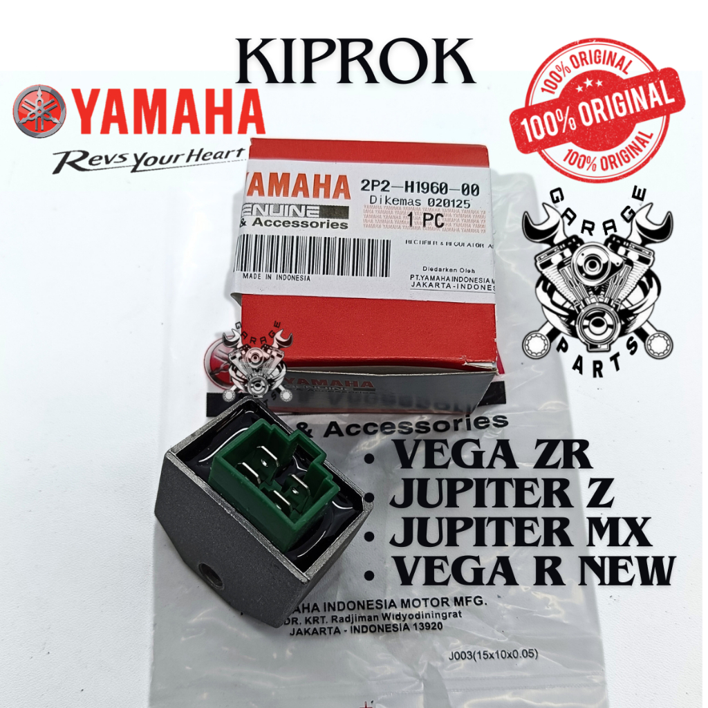 Kiprok Asli Original Yamaha YGP Regulator Vega ZR Jupiter Z Jupiter MX Vega R New Ori Yamaha VegaZR
