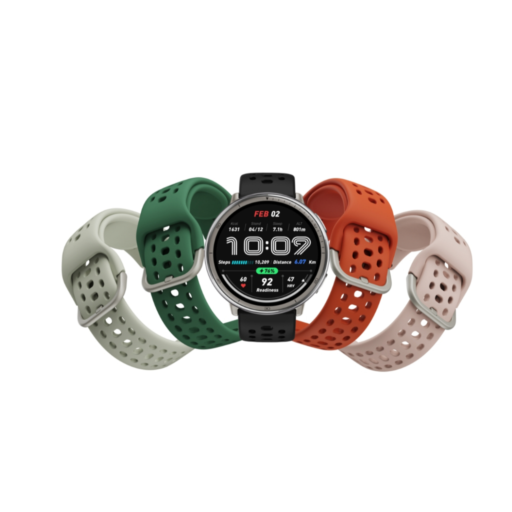 Amazfit Official Silicone Strap 20mm for Active Series/Active 2 Series/GTR Mini Series/Bip 3 Series/