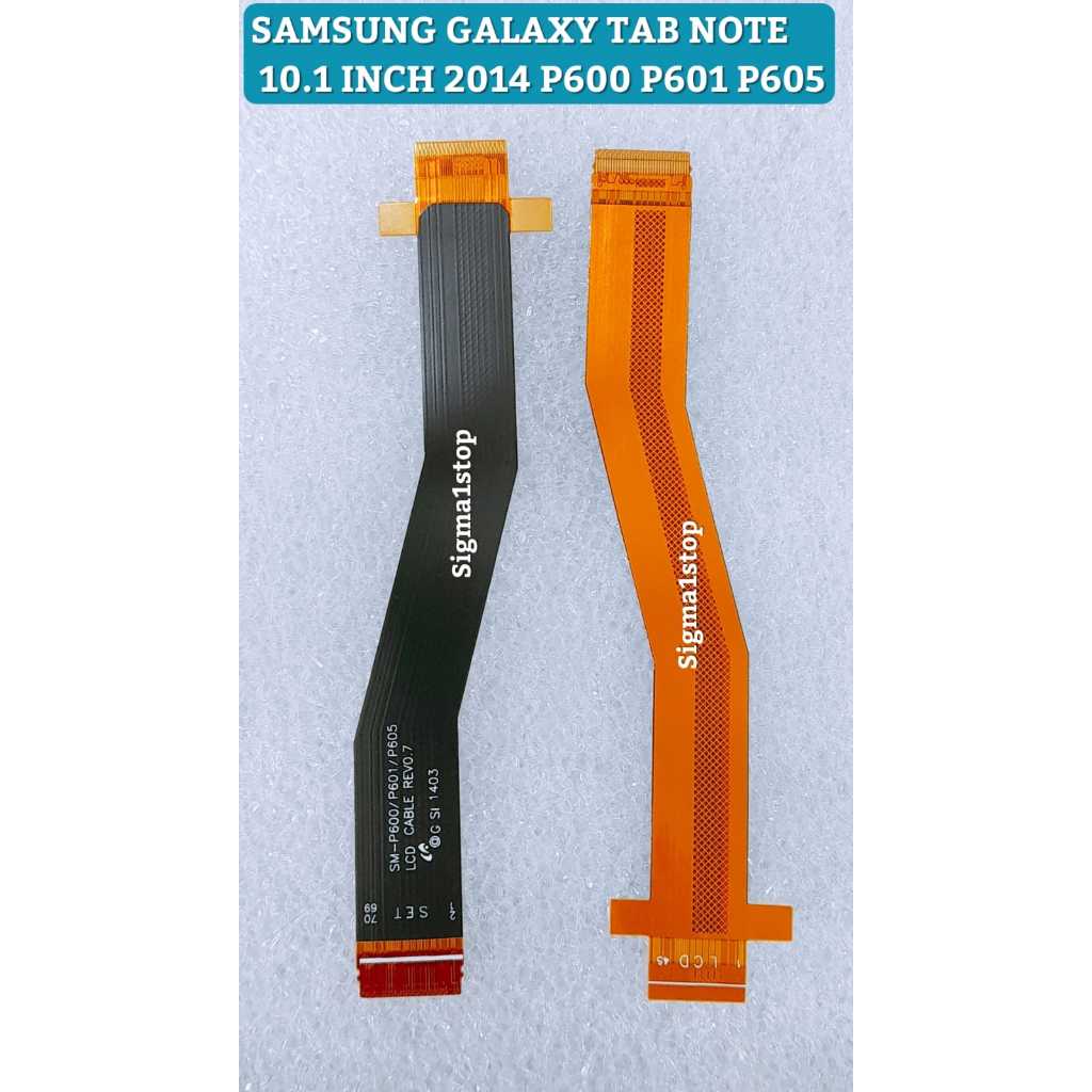 SAMSUNG TAB NOTE 2014 10,1 INCH FLEKSIBEL LCD P600 P601 P605 FLEXIBLE DISPLAY FC