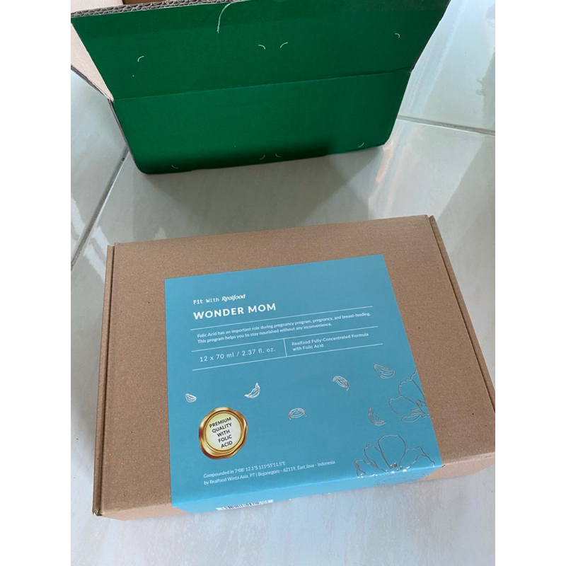 

Realfood Wonder Mom Original isi 12 jar minuman sarang burung walet realfood wondermom 12 jar