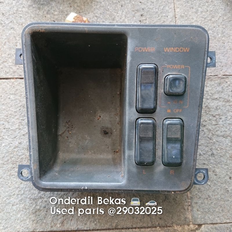 saklar power window pusat mazda 626 tahun 1986