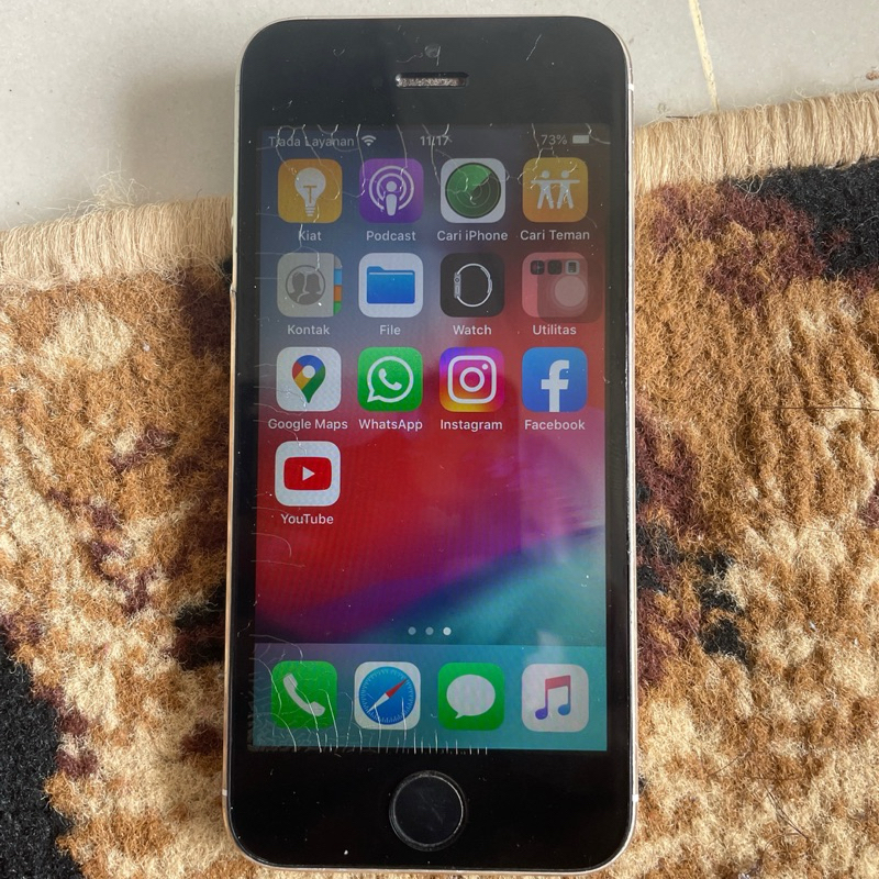 iphone5s/16gwifionly/bypass/tidakbisarestart