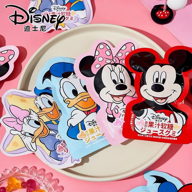 

[READY STOCK] MICKEY AND FRIENDS SOFT CANDY PERMEN LUNAK DISNEY MIX FRUITS FLAVOUR