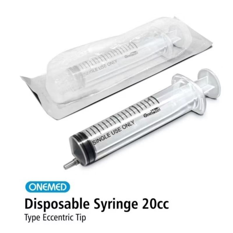 SPUIT 20 CC ONEMED LUBANG SAMPING & LUBANG TENGAH