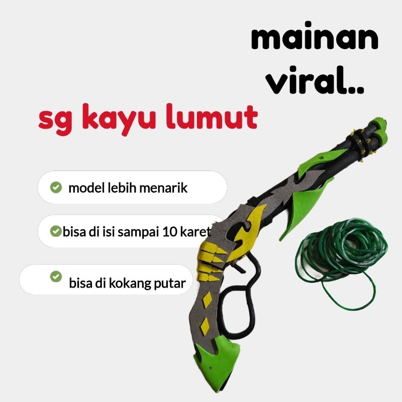 mainan sg kayu sg lumut mainan ff