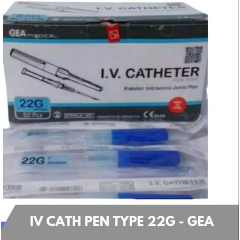 IV CHATETER GEA NO 22_ABOCATH GEA NO 22_JARUM INFUS GEA NO 22_ HARGA JUAL SATUAN