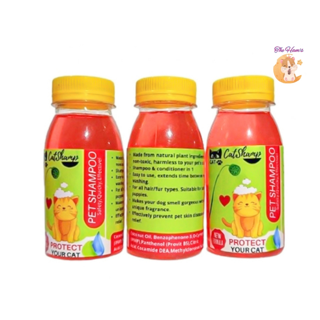 (The Ham's) Cat Shamp Shampoo Kucing Anti Kutu Dan Jamur Cat Shampo / Shampoo Kucing Anti Kutu Dan J