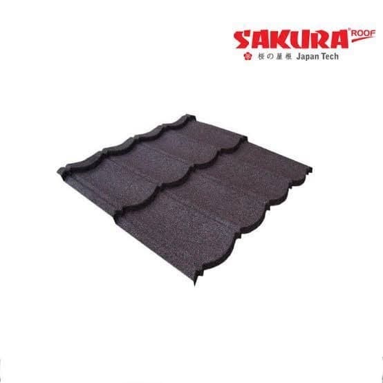Genteng Metal Pasir SAKURA ROOF / GENTENG METAL SAKURA STONE 2x4 x 0.25mm