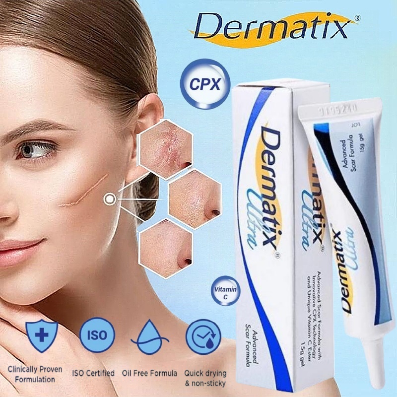 Dermatix penghilang bekas luka/  Dermatix Penghilang Bekas Luka / Dermatix Ultra Gel 15g / Salep Pen