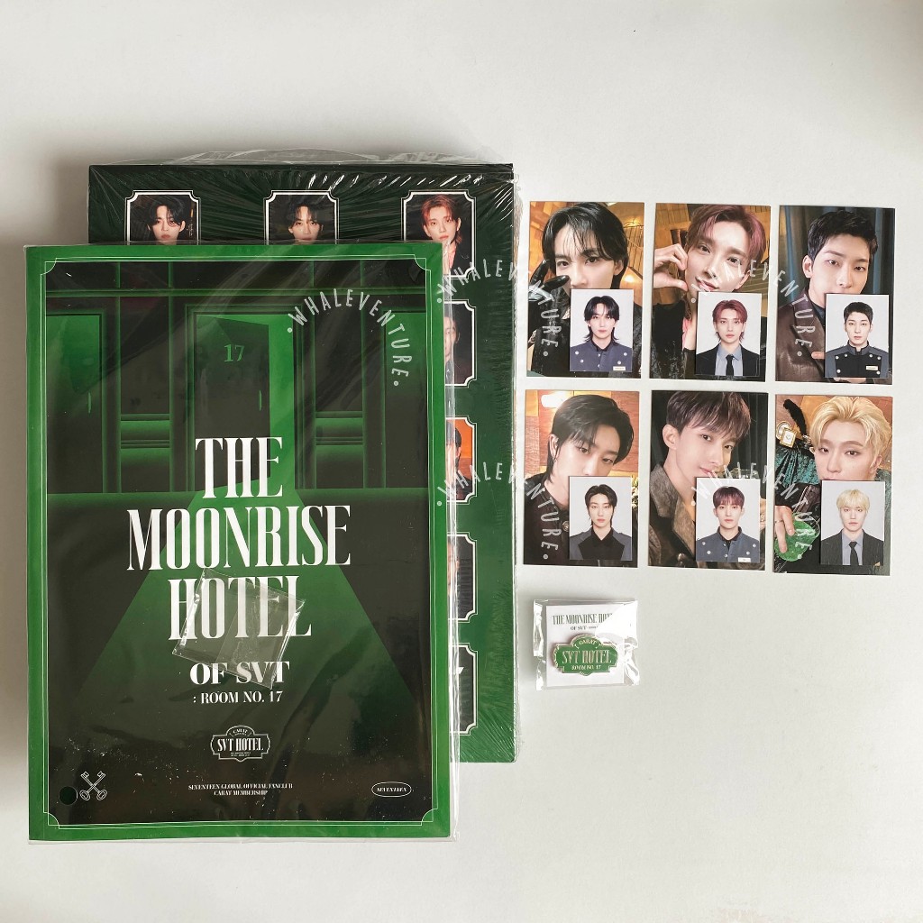 READY - Membership Kit MEMKIT HOTEL 2023 SEVENTEEN SVT ORI OFFICIAL | photobook pb box photocard pc 