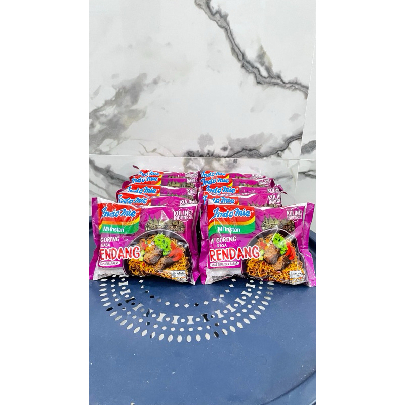

Mie instan indomie goreng rendang ( 10pcs)