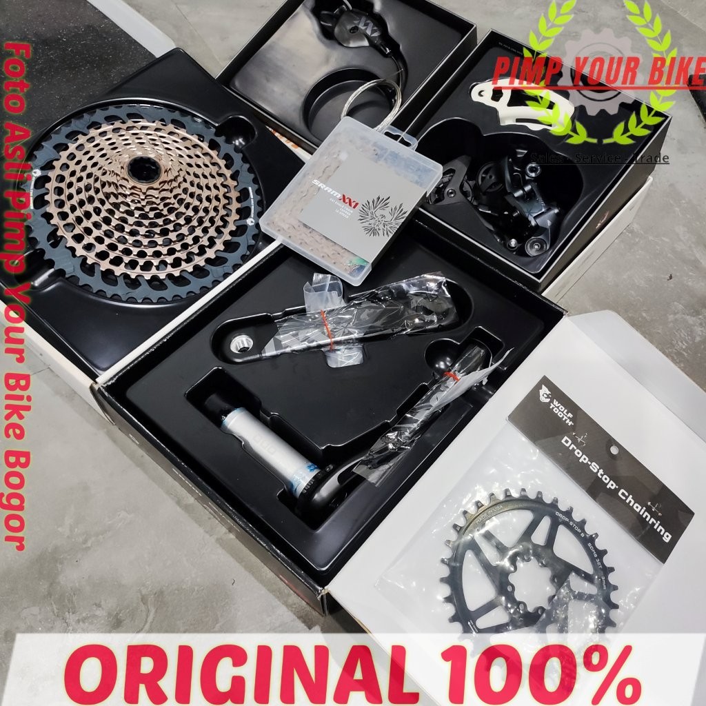 Groupset Sram XX1 Eagle Copper Lunar 12 Speed Boost Mekanik not Cooper