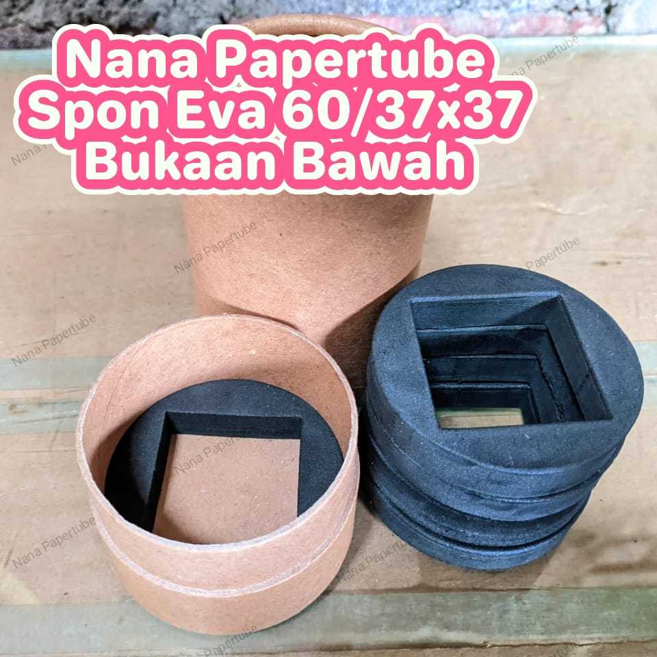 

SPON EVA CUSTOM 60/37x37 UNTUK NANA PAPER TUBE [BUKAAN BAWAH] BOTOL PARFUM KOTAK DIATAS 37 MM