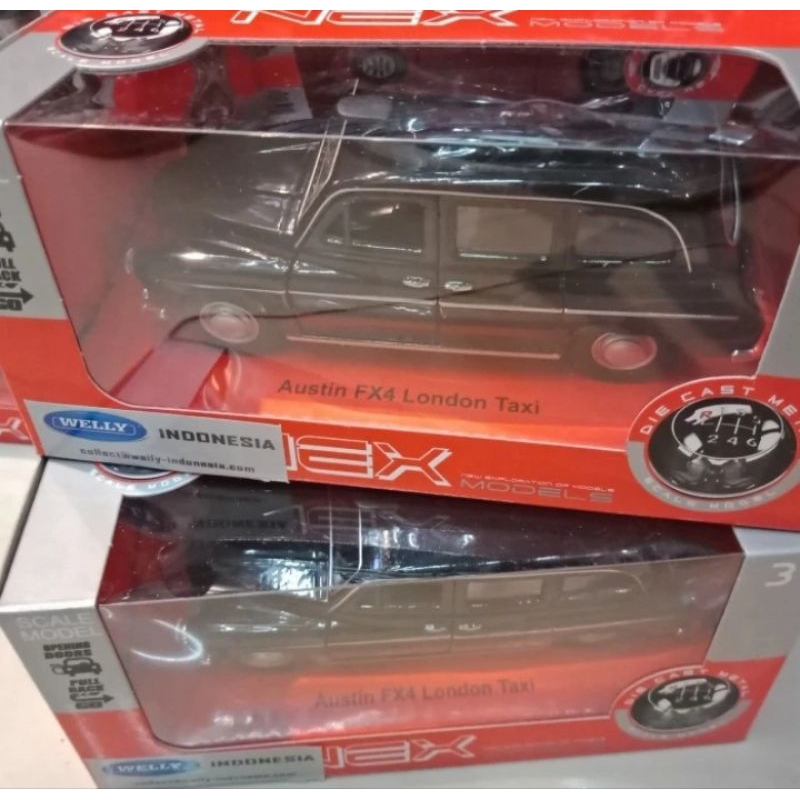 Diecast Welly Austin FX4 London Taxi