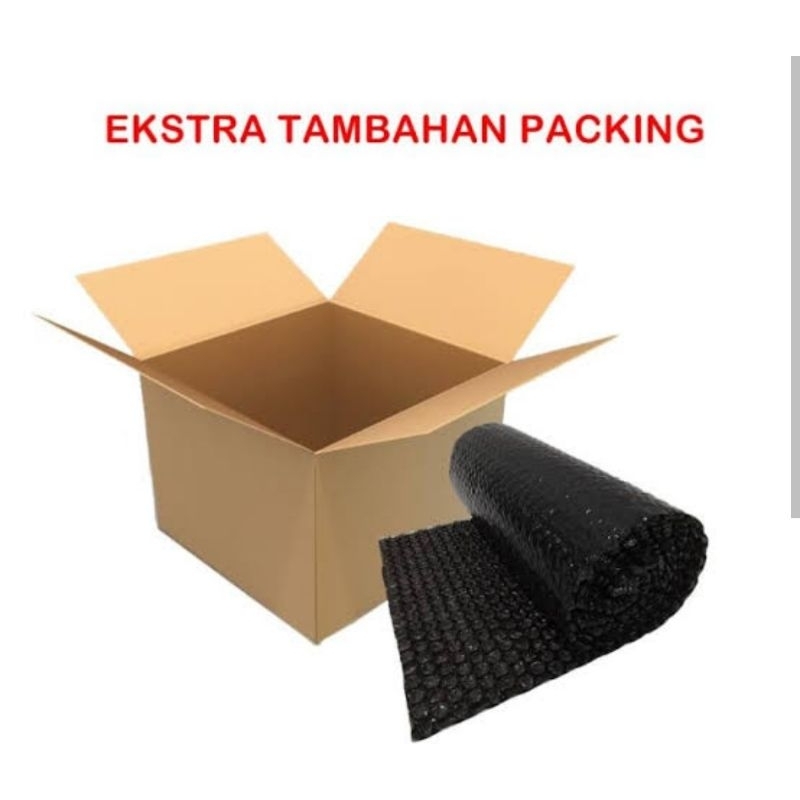 

Packing Aman, Extra Bubble Wrap + Kardus