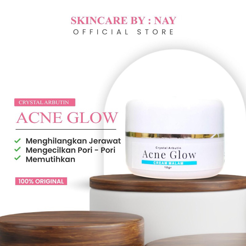 READY Krim Malam Crystal Arbutin CA Original Segel - Krim Malam Wh/ Krim Malam Flek Hitam / Krim Mal