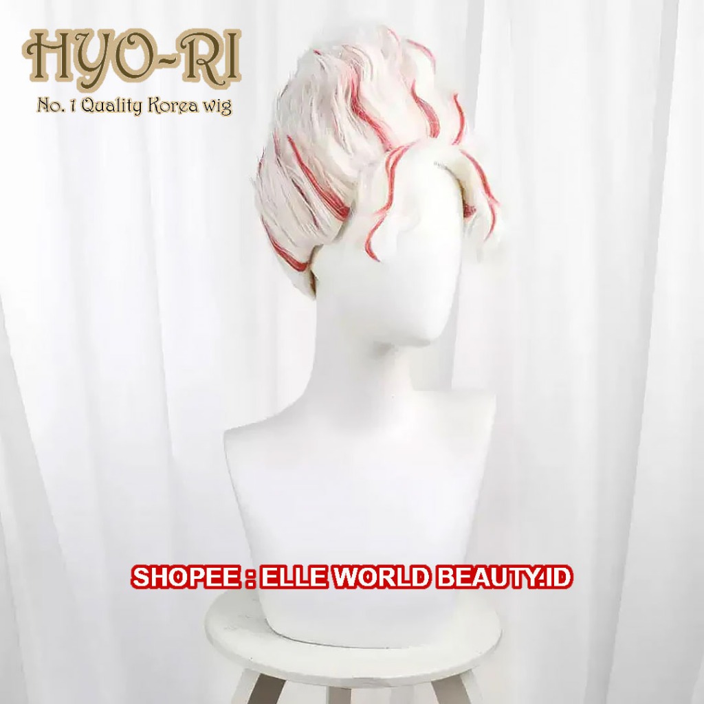 READY STOK - WIG OKARUN WIG KEN TAKAKURA WIG TAKAKURA KEN WIG COSPLAY ANIME DANDADAN WIG COWO COWOK 