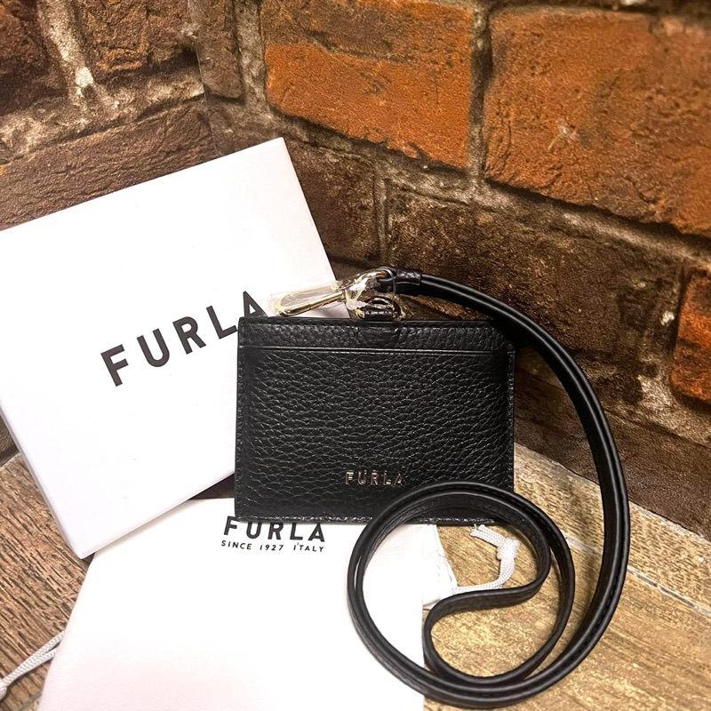 

Ritzy Badge Holder Lanyard Nero Black (New With Tag)
