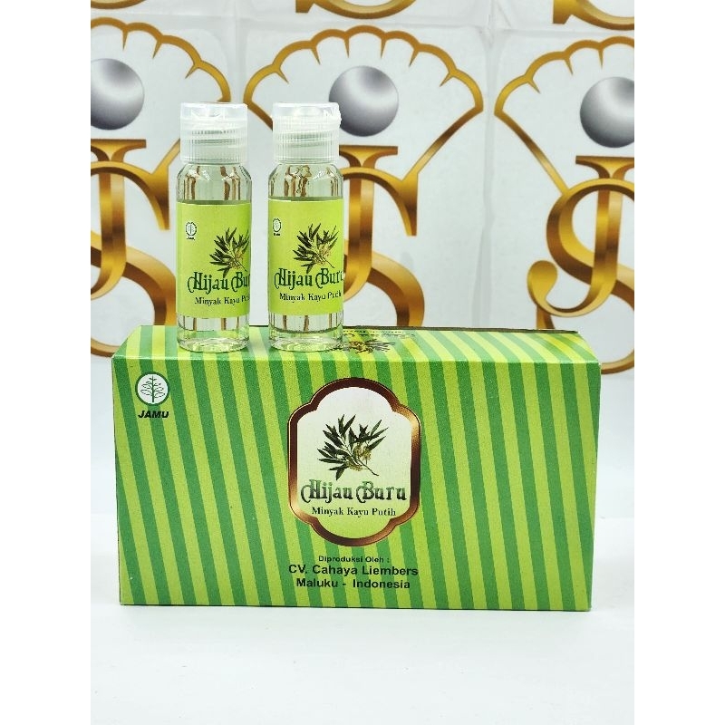 Minyak Kayu Putih Hijau Buru 12x25ml