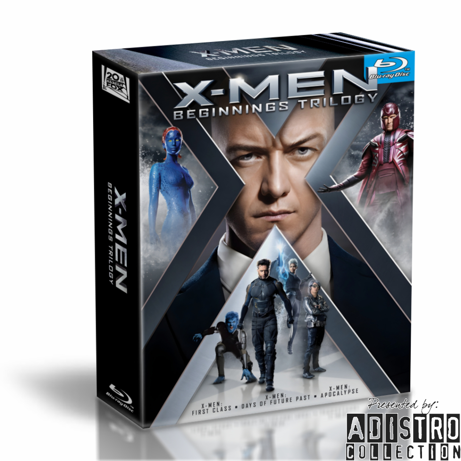 Film Blu-Ray X-MEN BEGINNINGS Edisi BOX SET COMPLETE