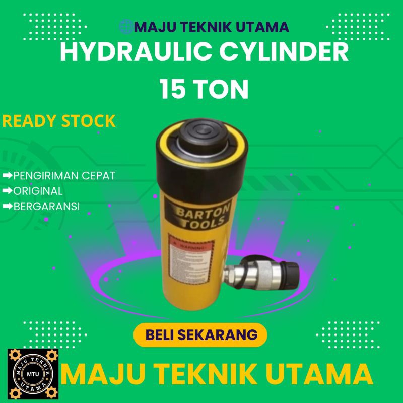 Hydraulic Cylinder 15 Ton 101mm RC-154 Hidrolik Jack 15T