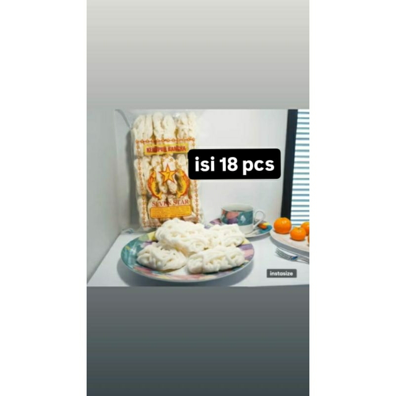 

Kerupuk Ikan Tenggiri isi 18 Merk - 7Star Enak, Gurih, Renyah