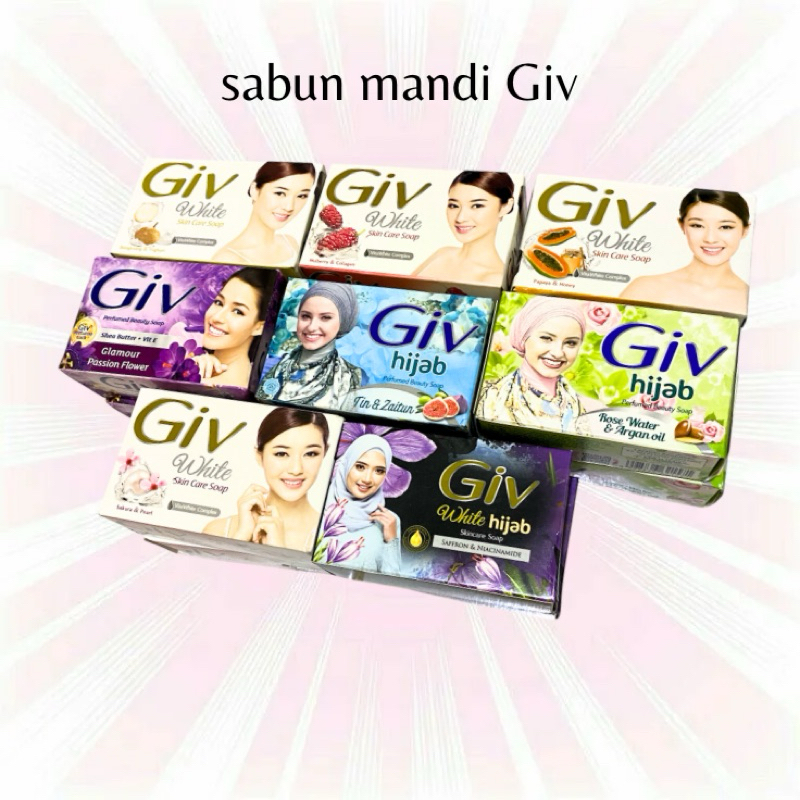 GIV sabun mandi.sabun GIV.