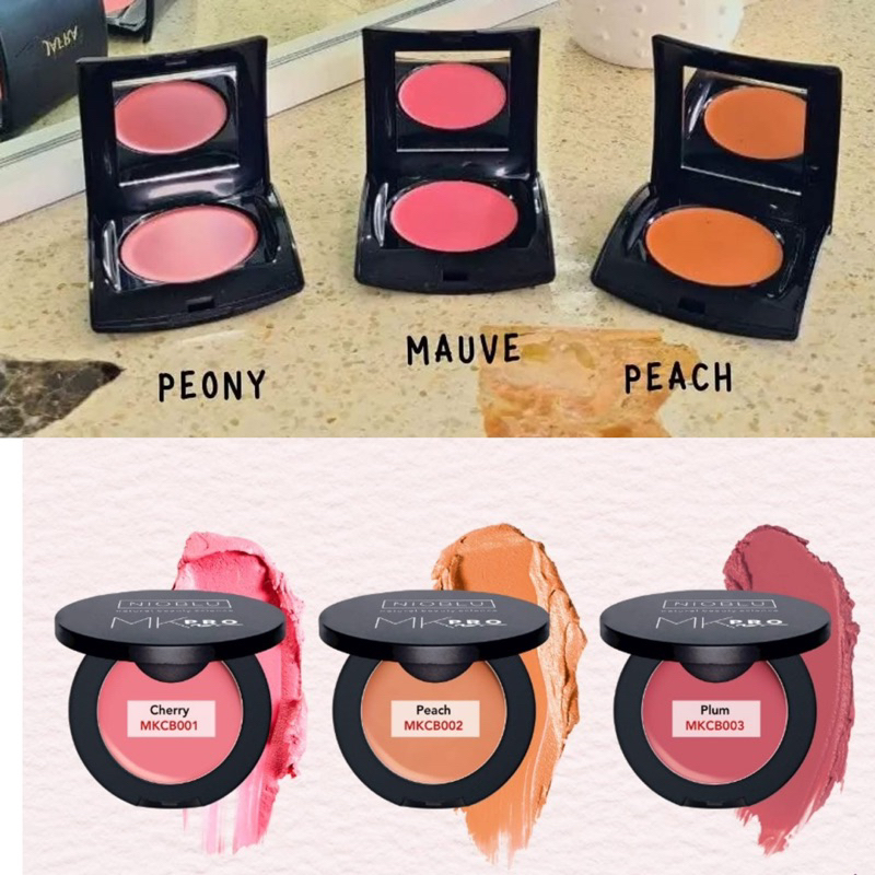 CREME BLUSH ON NIOBLU ( pengganti jafra ) velvet cheek creme blush