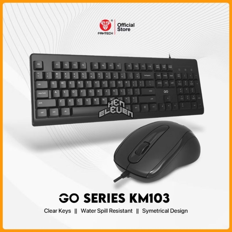 FANTECH KM103 | KEYBOARD GO KM103 Office Combo