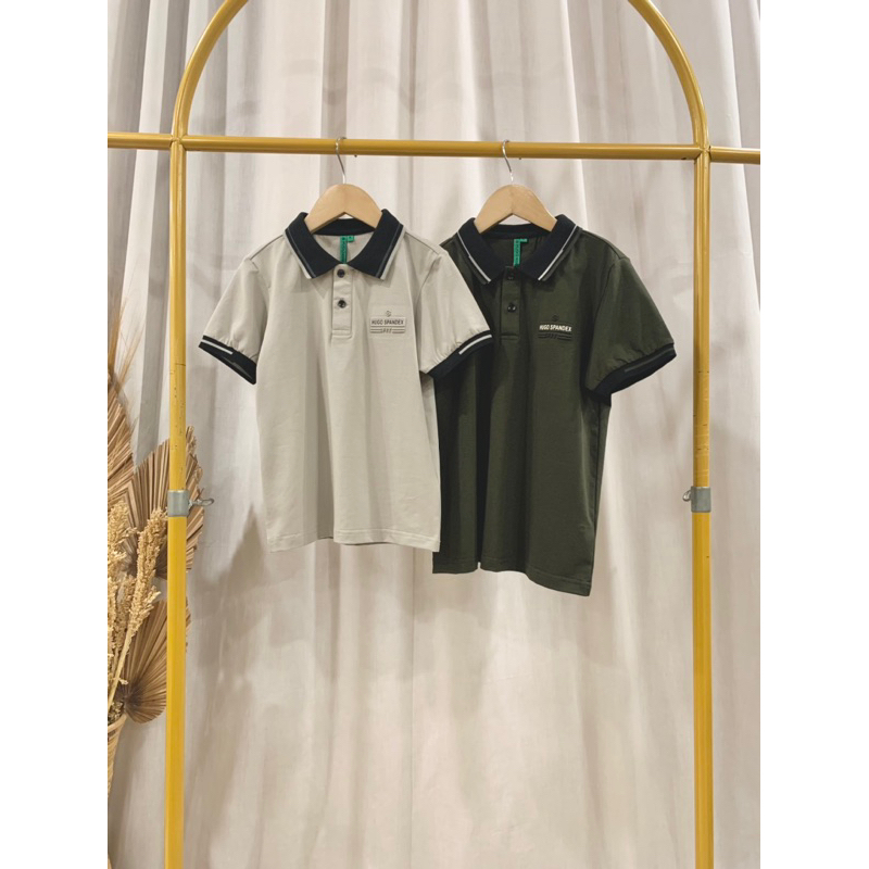 Kaos Kerah Hugo Anak Laki