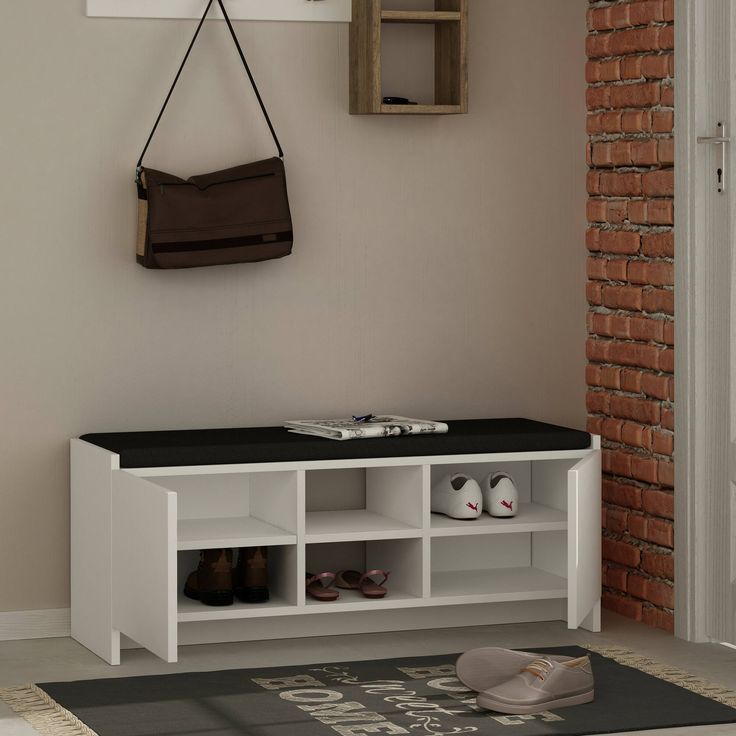 Tempat Duduk Serbaguna Bisa Dikirim Ke [ Takalar ] Lemari sepatu kayu minimalis | Furniture penyimpa