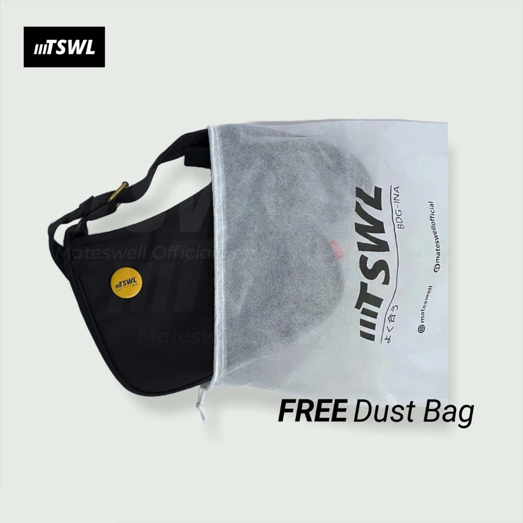 Terbaru Mateswell Tas Selempang Bahu Wanita Pamo Slingbag Cewek Terbaru Bahan Kanvas Waterproof