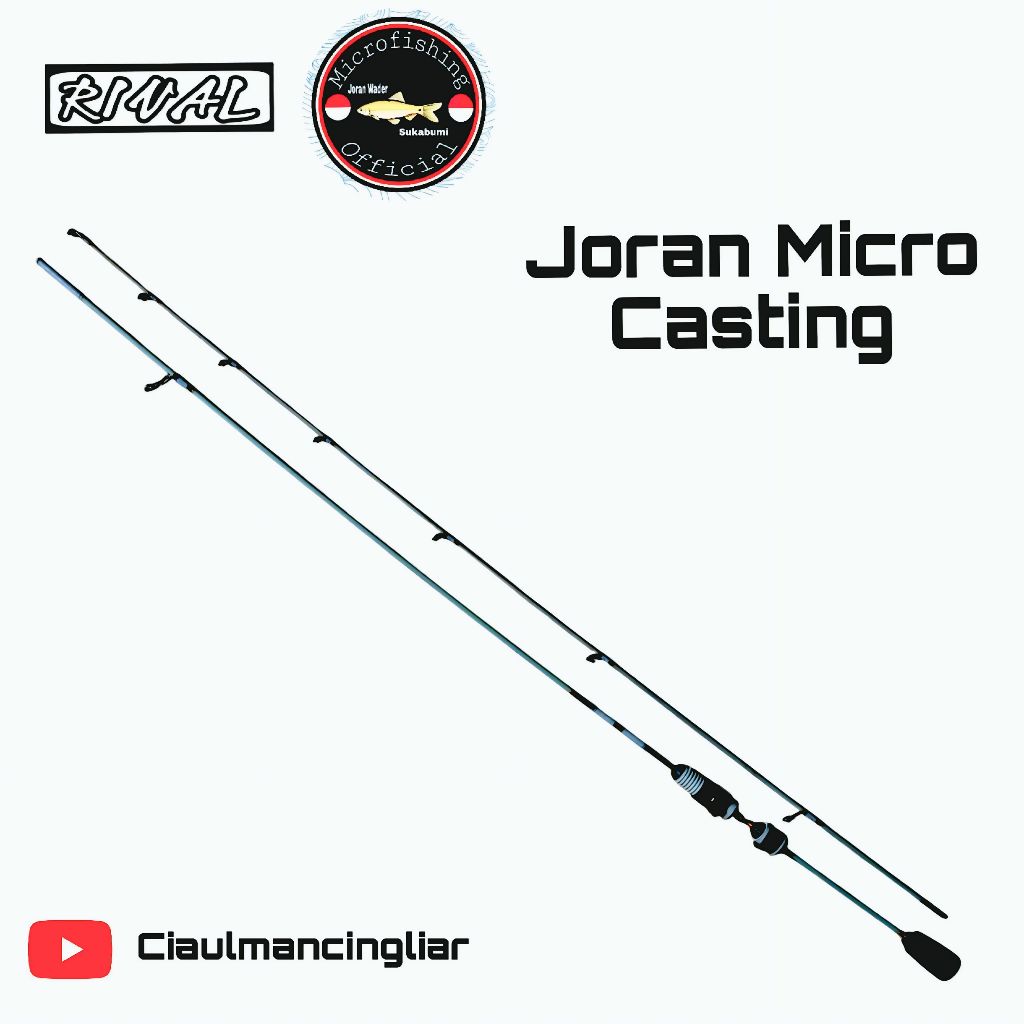 Joran Wader Spinning Optik 170 cm UP ( ring full kramik )