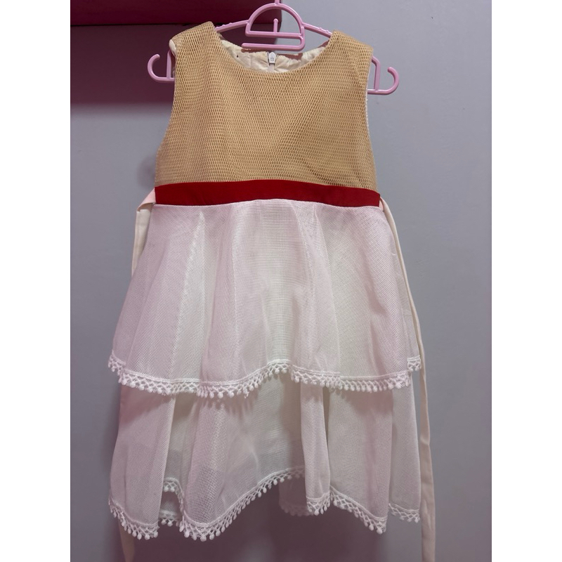 dress anak preloved 3-4th brand Ajimi