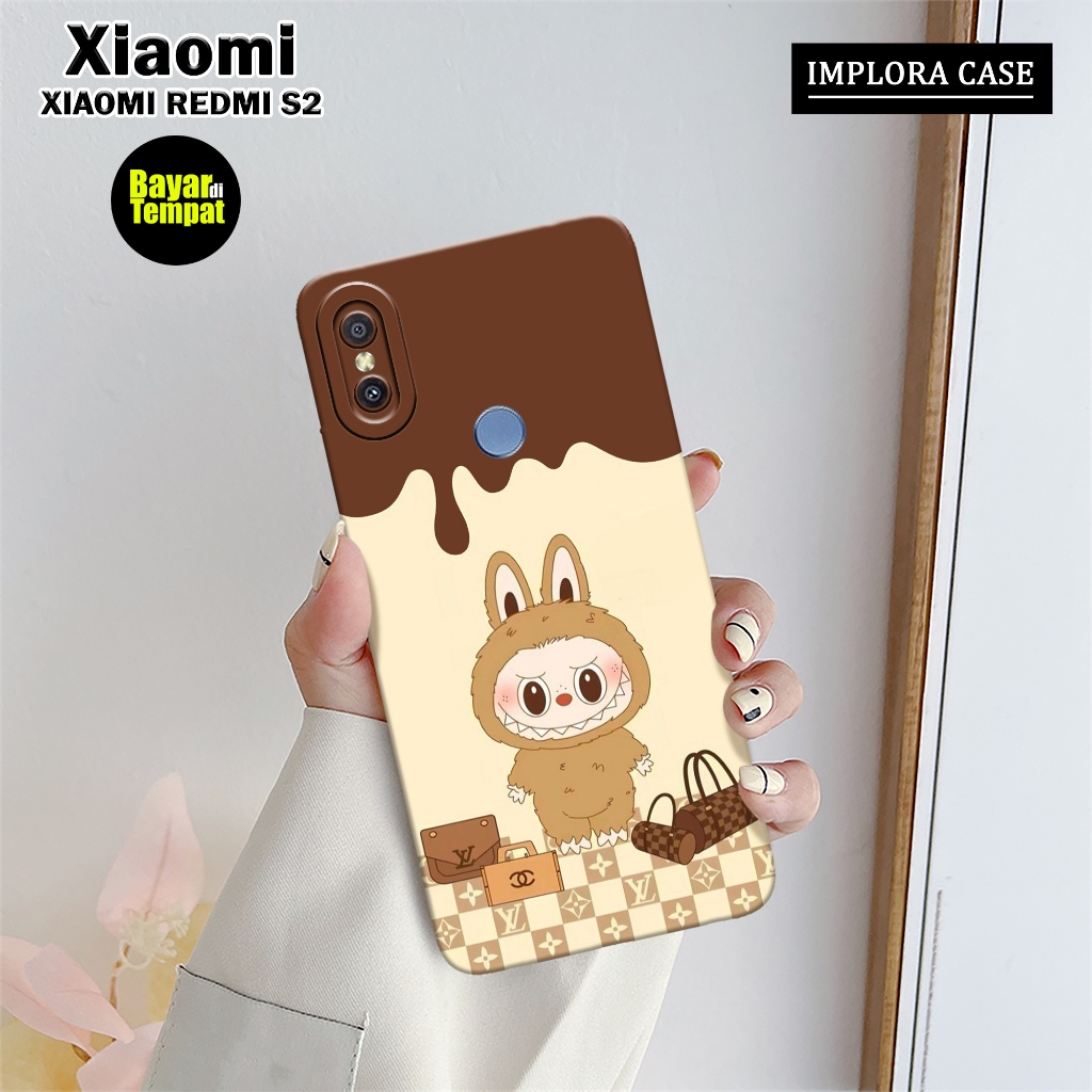 Case Xiaomi Redmi S2 Motif Kartun IMPLORA CASE Casing Xiaomi Redmi S2 Softcase Pro Camera Xiaomi Red
