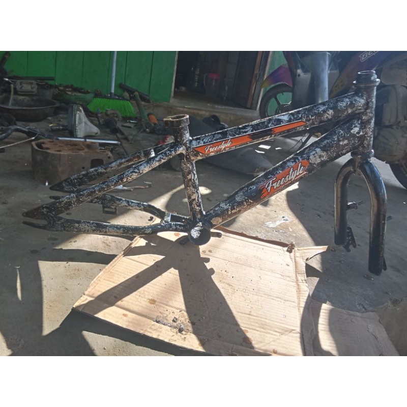 frame /rangka sepeda bmx ukuran 16